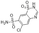 Chlorothiazide                                            DEA controlled substance 58-94-6